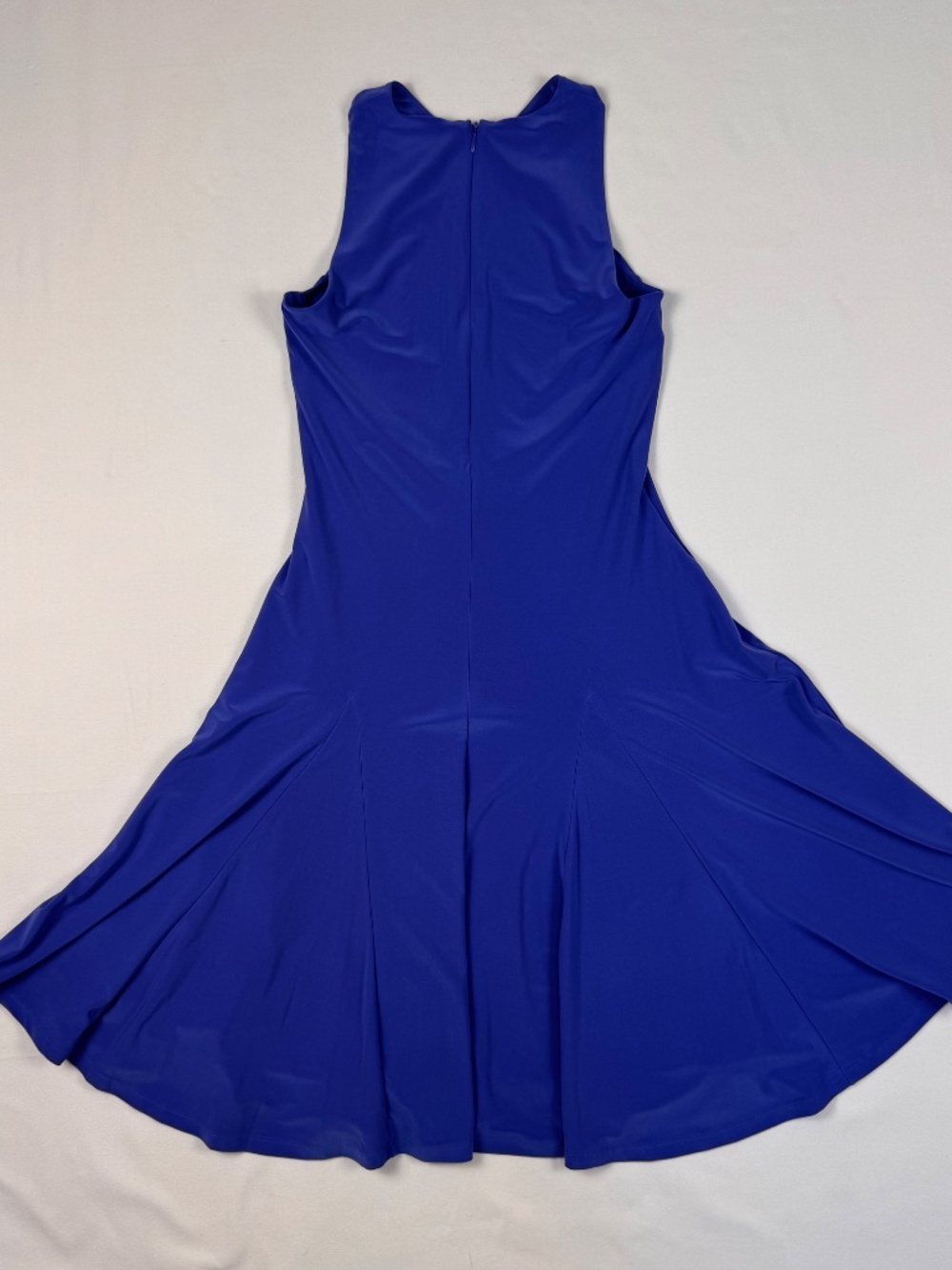 Lauren Ralph Lauren Purple Sleeveless Pleated A-Line Dress - Size Small - Picture 9 of 10